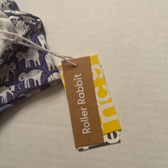 NWT Roller Rabbit Women's The Original Hathi Print High Waist Bikini Bottom XL - Picture 10 of 11